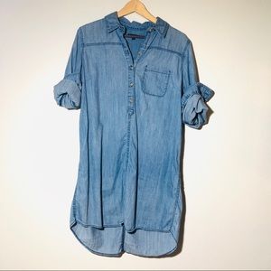 GAP | Long Sleeve Denim Shirt Dress